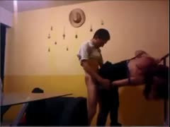 Just my unfaithful wife using a covert livecam to cheat on me without my landlord's knowledge